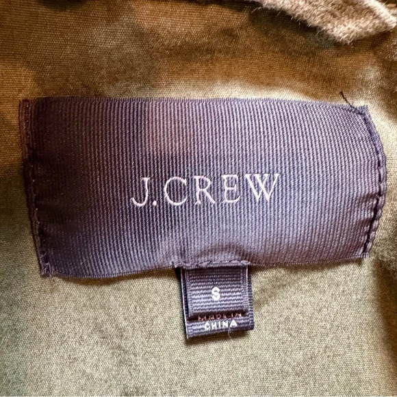 J.Crew women’s field mechanic utility jacket size small in Hillside Green‎ - Picture 5 of 8